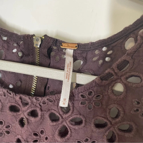 Free People Mollys Retro Top Size Medium - Picture 6 of 10